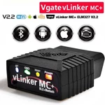 Vgate Vlinker Mc+ ELM327 OBD2 Car Scanner Wifi Bimmercode Forscan Bluetooth. Fixed Price $48.35.