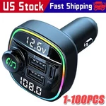 Bluetooth 5.0 Car Wireless Fm Transmitter Adapter Usb Pd Charger Aux Hands Lot. Fixed Price $628.41.
