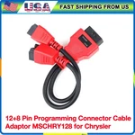 12+8PIN Programming Connector Cable Adaptor For Chrysler Autel Maxisys MSCHRY128. Fixed Price $26.69.