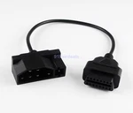 7 Pin Male OBD1 To OBD2 Obdii 16 Diagnostic Adapter Cable Ford Efi Usa. Fixed Price $6.99.