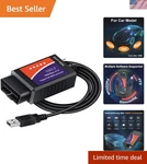 Advanced Usb Adapter Scanner - Elmconfig Tool For Accurate Vehicle Diagnostics. Fixed Price $33.24.