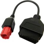 Superobd For EURO5 Adapter 6 Pin Motorrad Bike Diagnose Motorcycle Black. Fixed Price $14.52.