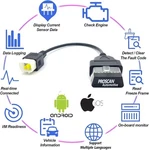 For Lexmoto Motorcycle OBD2 Fault Code Scanner Diagnostic Tool Read Reset. Fixed Price $33.69.
