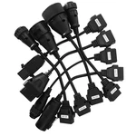 8PCS Metal & Plastic Truck Cables OBD2 Diagnostic Obdii Adapter Tool For Cdp B9. Fixed Price $38.21.