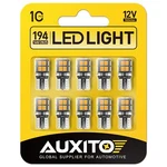 Auxito 194 Led Lights Bulb Amber Yellow 168 2825 W5W T10 Wedge 14-SMD Sidemarker. Fixed Price $14.24.