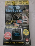 Micro Mechanic Car Fault Reader Diagnostic Tool Scanner Engine Light Check New!. Fixed Price $14.29.