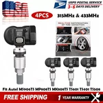 4PACK Programmable Tpms Mx-sensor 315MHZ & 433MHZ For Autel Scanners TS408 TS508. Fixed Price $46.99.