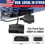 Ford Engine Repair Tool 7 Pin OBD1 OBD2 Cable Adapter Code Reader Scanner. Fixed Price $7.79.