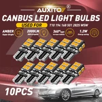 10X T10 Wedge Bulbs 194 168 2825 Yellow Amber Led Turn Signal Marker Light 3000K. Fixed Price $14.24.