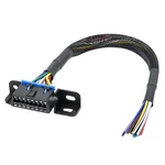16 Pin J1962F OBD2 Female Connector Open Cable Obdii Dash Port Pigtail.... Fixed Price $15.90.