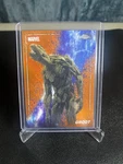 2025 Topps Chrome Marvel Studios #S-50 Groot Orange Snap Refractor #'d 03/25. Fixed Price $39.99.