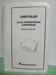 Vetronix Corp. Chrysler 83-93 Powertrain Cartridge Mac Tools Mastertech ET2100MT. Fixed Price $30.00.