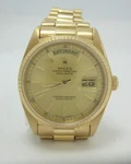 Rolex 18038 18K (36MM) Day, Date President Watch *certified*. Fixed Price $16150.00.