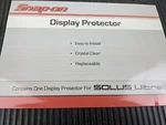 #AT412 New Snap On Screen Protector For Solus Ultra EESC318. Fixed Price $25.95.