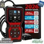 Professional OBD2 V519 Scanner - 2026 Upgraded Obdii + Code Reader. Fixed Price $12.99.