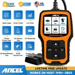 Ancel AD410 OBD2 Diagnostic Scanner Code Reader Automotive Check Engine Fault. Fixed Price $49.99.