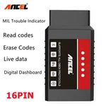 Bluetooth ELM327 OBD2 Car Detector Diagnostic Instrument Code Fault Scanner. Fixed Price $9.99.