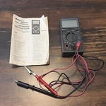 Sunpro By Actron Digital Multimeter Handheld Electrical Testing Tool CP7678. Fixed Price $29.99.