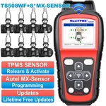 Autel Maxitpms TS508WF Kit Programming + 8PCS 315MHZ & 433MHZ Mx-sensors. Fixed Price $399.00.