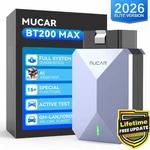 2026 Mucar BT200 Max Full System Ai Diagnostic Tool OBD2 Scanner All Free. Fixed Price $79.00.