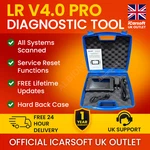 Icarsoft V4.0 Land Rover OBD2 Diagnostic Scanner Abs Oil Reset + Hard Case. Fixed Price $322.93.