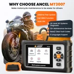 Ancel MT300 For Bmw Series Motorcycle All System OBD2 Scanner Diagnostic Tool. Fixed Price $165.99.