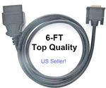 6FT Otc 3825-32 Pegisys Mvci Replacement OBD2 Obdii Main Cable Connector Plug. Fixed Price $41.40.