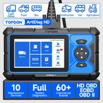 Topdon Ad Hd Diesel Obd Heavy Duty Truck Scanner Diagnostic Tool Dpf Regen. Fixed Price $639.00.