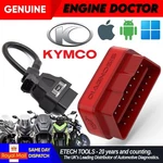 OBD2 Bluetooth Engine Fault Code Scanner Diagnostic Tool For Kymco Motorcycles. Fixed Price $38.92.