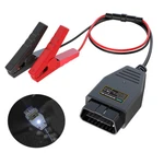 OBD2 Car Ecu Memory Saver Power Supply Cable 12V Vehicle Battery Extension. Fixed Price $10.99.