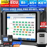 2026 Xtool D9S Ecu Key Programming Bidirectional OBD2 Scanner 45+ Reset. Fixed Price $999.00.