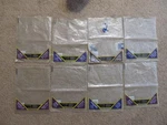 Innova Very Rare Hard Find 1990S & 2002 Vintage Plastic Storage Bags Lot 8. Fixed Price $49.99.