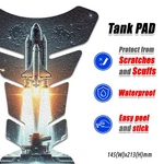Universal Fit Motorcycle Tank Pad Gas Decal #TP111. Fixed Price $21.01.