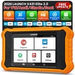 For Audi Launch Elite 2.0 Bidirectional OBD2 Scanner Car Diagnostic Ecu Coding. Fixed Price $159.00.