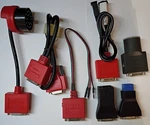 Snap-on Diagnostic Adapters Lot For MT2500 & Solus Pro BM-1B MITSU-1 FRD-4 Chry. Fixed Price $124.99.