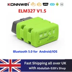 Konnwei KW902 ELM327 Obd Mini Car Code Reader Auto Diagnostic Scanners. Fixed Price $18.55.