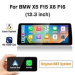12.3" Multimedia Display Plug & Carplay Upgrade For Bmw X6 F16 2014-16 Nbt. Fixed Price $220.00.