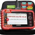 2026 Launch CRP123X OBD2 Scanner Engine Abs Srs Code Reader Car Diagnostic Tool. Fixed Price $152.00.
