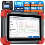 Xtool D7 V2.0 Full System Fca Bidirectional OBD2 Scanner Ecu Coding 36+ Services. Fixed Price $329.00.