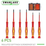 6PC Electrician's Insulated Magnetic Electrical Hand Screwdriver Tool Set & Case. Fixed Price $19.99.