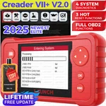 Launch X431 Creader Vii+ 7 Plus CRP123 Code Obdii Scanner Abs Srs Engine. Fixed Price $107.00.