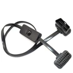 60CM 2FT OBD2 Ii 16 Pin Ultra Low Profile Power Switch J1962 M/f Extension Cable. Fixed Price $21.99.