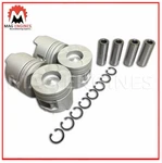 Piston & Ring Set Mitsubishi 4M41-T For Pajero Shogun 3.2 Ltr Diesel 00-07. Fixed Price $230.18.
