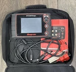 Snap On Tools Ethos Edge Diagnostic Scanner Code Reader EESC332A + Case & Cables. Fixed Price $594.99.