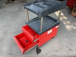 Snap On Modis Tool Utility Cart EEKR303 2 Drawer. Fixed Price $350.00.