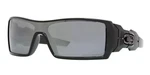 Oakley Mens OO9081 Oil Rig Rectangular Sunglasses Black Iridium Polarized. Fixed Price $104.33.