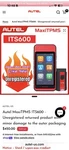 Autel ITS600PRO Maxi Tpms Diagnostic Tool Tire Pressure Monitoring. Fixed Price $250.00.