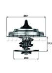 Engine Thermostat For Iveco Cf Mercedes Renault Chrysler Jeep Volvo Daf GTS287. Fixed Price $12.70.