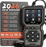 Professional OBD2 Scanner, Enhanced Engine Fault Code Reader And Reset Tool, Adv. Fixed Price $29.99.