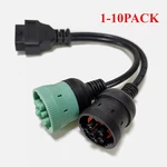Pin J1708 Or J1939 To 16 OBD2 Obdii Adapter Cable Heavy Duty Truck. Fixed Price $19.99.